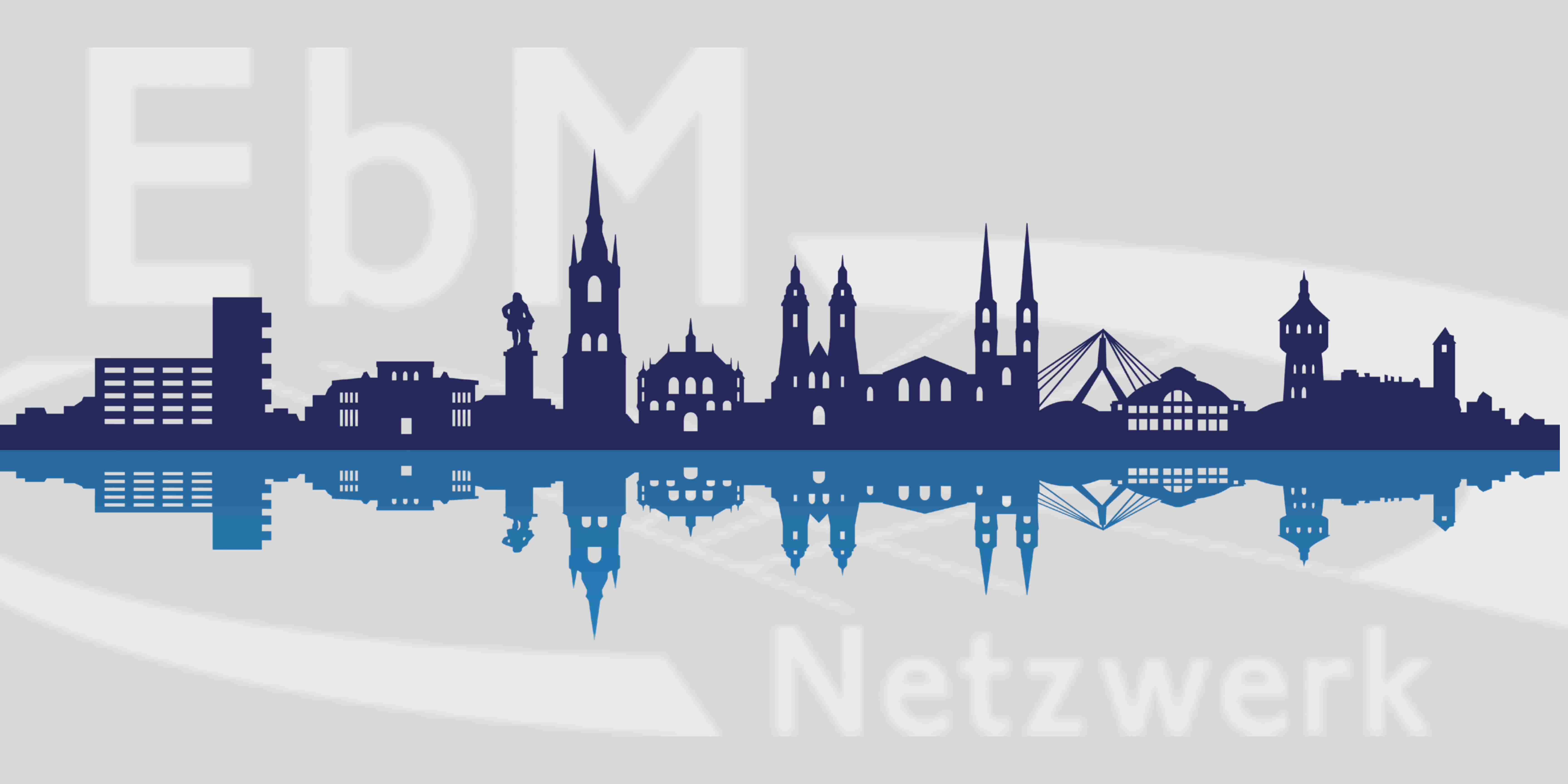 Kongressmotiv mit Skyline von Halle
